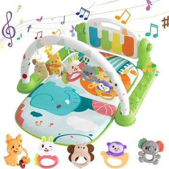 Play Mats Tummy Time Mat with Music and Lights for Babies and Toddlers